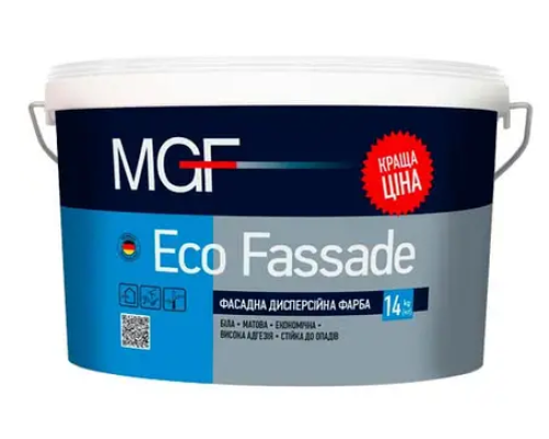 Фарба акрилова для фасаду MGF Eco Fassade (M690) 1,4 кг