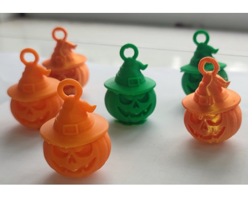 Гарбуз маленький "Halloween" 1шт 3D 2,5см