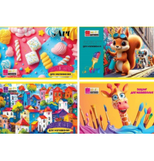 Альбом ТЕТРАДА  8 арк з перфораціею  20/240 ТЕ35