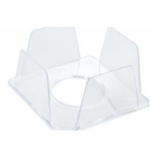 Бокс для паперу  9*9*4,5 димчатий КіП