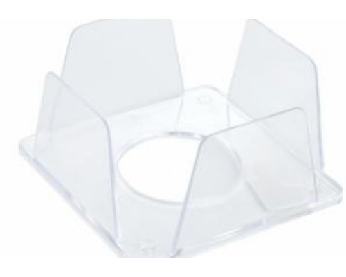 Бокс для паперу  9*9*4,5 димчатий КіП