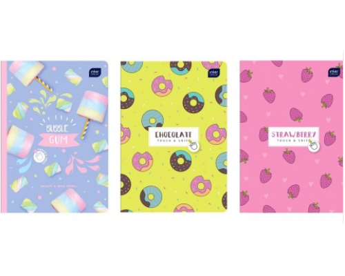 Зошит, А5, 60 л., клітинка, євро-формат, ароматизований, 267122