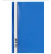 Папка-швидкозшивач А5 БЕЗ перфор асорті LEADER