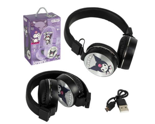 Навушники накладні Bluetooth з мультяшним персонажем