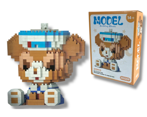 Конструктор Мішка 472 дет. 12*16*5см