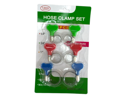 Набір хомутів з ключами 5/8"-3/4"-1"