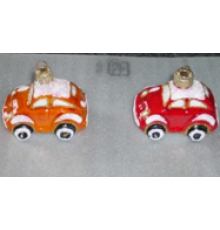 Скляна іграшка 1110 Машинка велика