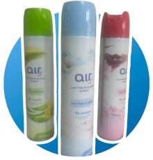 Освіжувач №5 мікс AIR W5 ZEN FLOWER/COTTON LINEN/CITRUS BREEZE 300ML WATER BASED