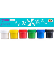 Гуаш Мозаїка 10мл 6 кол. Гамма