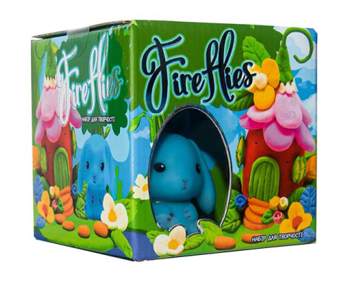 Набір для творчості 30410 (укр) "Fireflies - зайченя", в кор-ці 11,5-11,3-11,5 см