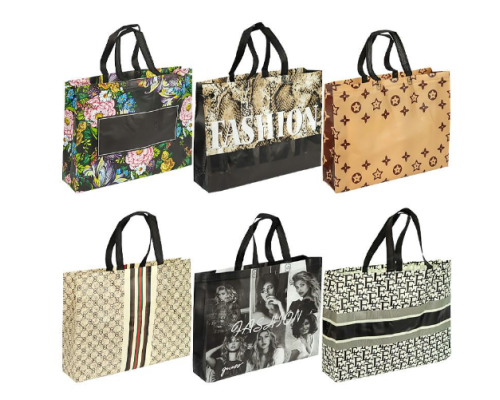 Сумка-шопер ламінована 731