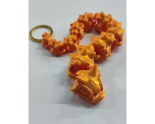 Шарнірна 3D іграшка дракон 28см