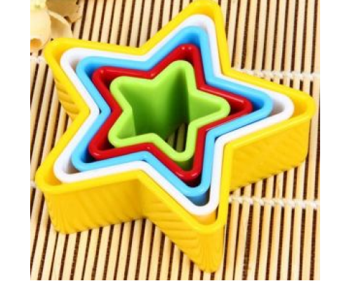 Форми для печива ПЛАСТИК 5шт