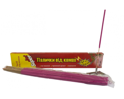 Палички №В-30 від комарів 32,5см*0,3мм 30шт у пачці Jet Super