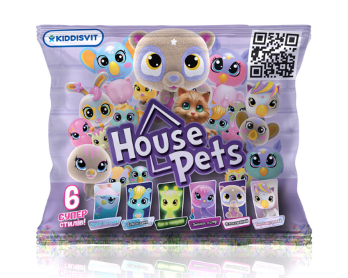 Колекційна фігурка-сюрприз Мій улюбленець House Pets 1065B із листом колекціонера