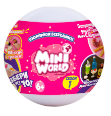 Ігровий набір з сюрпризом Пікнік Mini World 2305003 зі стікерами