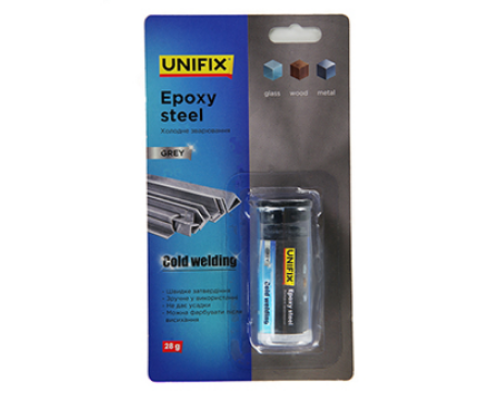 Холодне зварювання сіре 28 г (блістер)  (UNIFIX) 940018