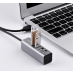 Хаб USB Hoco HB1 Line Machine на 4 порти (Сірий)