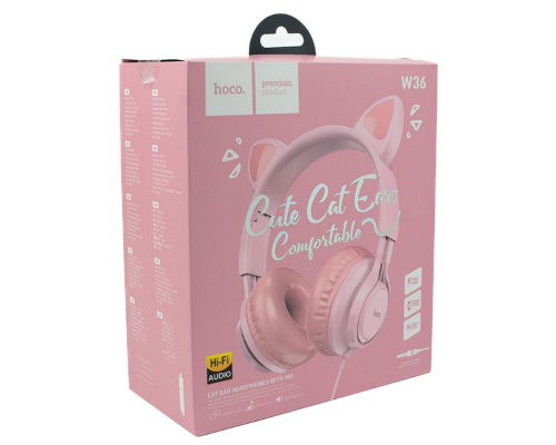 Навушники Hoco W36 (Рожевий) Навушники Hoco W36 (Рожевий)