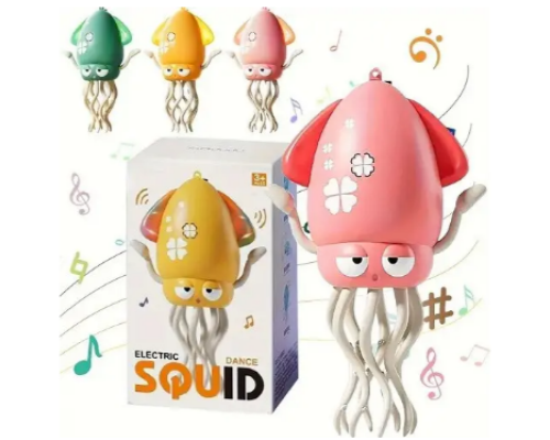 Іграшка музична Кальмар 158-21С в коробці 21х12.5 см