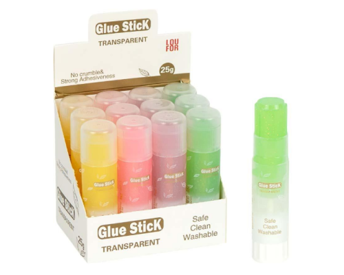 Клей-олівець 25гр CT25A прозорий 122055