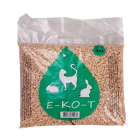 Е-КО-Т 3кг гігієнічний наповнювач для туалетів тварин (преміум, біла гранула)