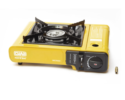 Плита газова Сушеф одноконфорочна з п'єзопідпалювачем та перехідником  (СИЛА)