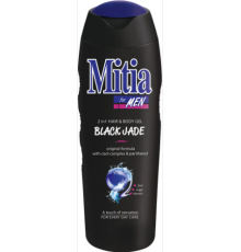 MITIA Bl.Jade 2в1 гель д/душу та шам. д/чол.750мл Чорн.нефрит /12/ (арт.6490)