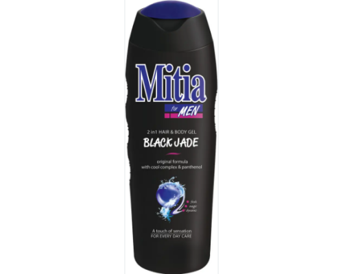 MITIA Bl.Jade 2в1 гель д/душу та шам. д/чол.750мл Чорн.нефрит /12/ (арт.6490)