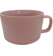 M0420-KLSP13-T307A Кухоль керамічний 700мл "Milika" BigMug Pink