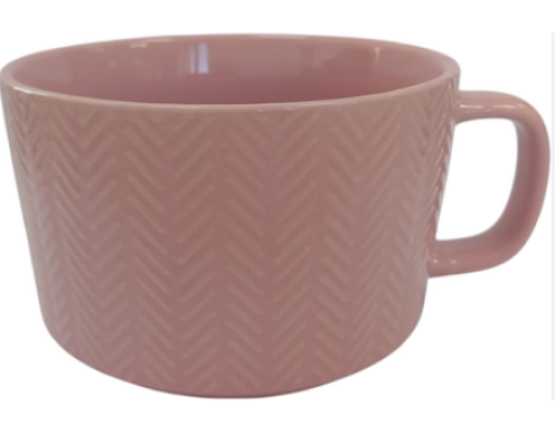 M0420-KLSP13-T307A Кухоль керамічний 700мл "Milika" BigMug Pink
