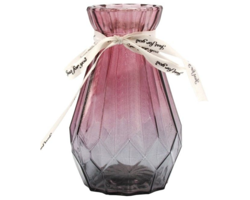 R102523 Ваза скляна 15см Mini Lavander