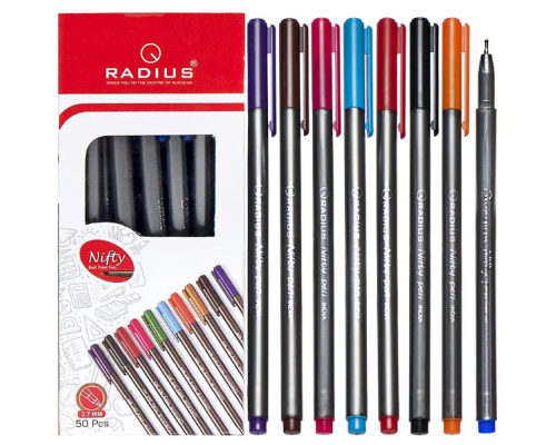 Ручка "Nifty Pen" RADIUS кулькова, синя