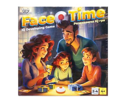 Розвиваюча настільна гра "Face Time" FT-01-01 ДТ-БИ-07103