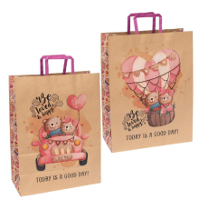 Пакет паперовий КРАФТ 32х15х42см KGB 324215-19