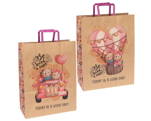 Пакет паперовий КРАФТ 32х15х42см KGB 324215-19