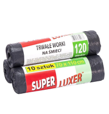 Пакет для сміття 70х110 120л 10 штук Super Luxs/PROdom