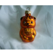 Скляна іграшка 1080 Мішка