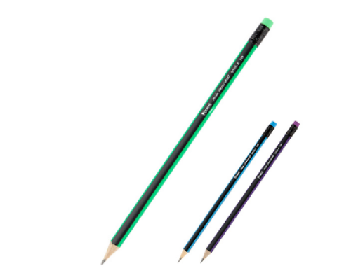 Олівець простий графітний 9006-А, НВ, 1шт