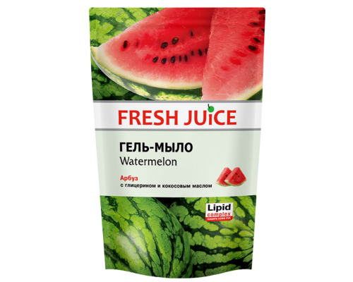 Fresh Juice р/гель-мило дой-пак 460мл watermelon