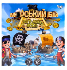 Настільна розважальна гра "Морський бій. Pirates Gold" укр G-MB-03U