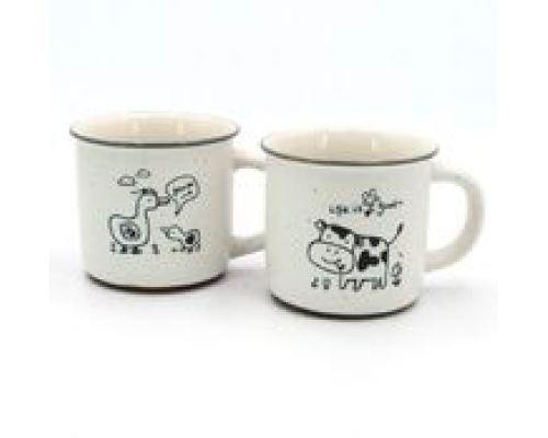 M0520-R021311 Кухоль 400мл mix «Milika» CrazyFarm