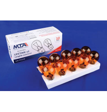 Автомобільна лампа 12V PY21W BAU15S (оранж.) 1 contact картон 1шт MTA