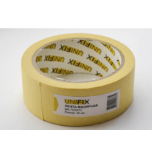 Стрічка клейка малярна 110 мкм стандарт 38 мм 40 м  (UNIFIX) MR-7830472