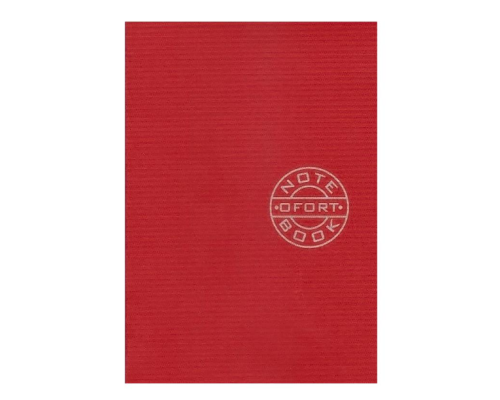 Книга записна А6 "Графіка" 36л., чистий лист, скоба Червона ЗК6836