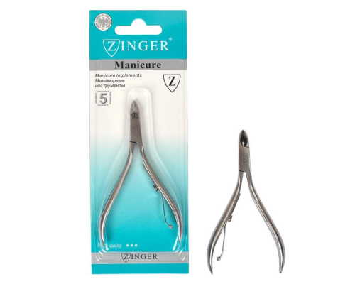 Кусачки манікюрні "Zinger Classic" нержавіюча сталь 9 см X1-17