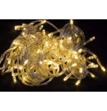Гірлянда 100 LED Теплий білий (100)