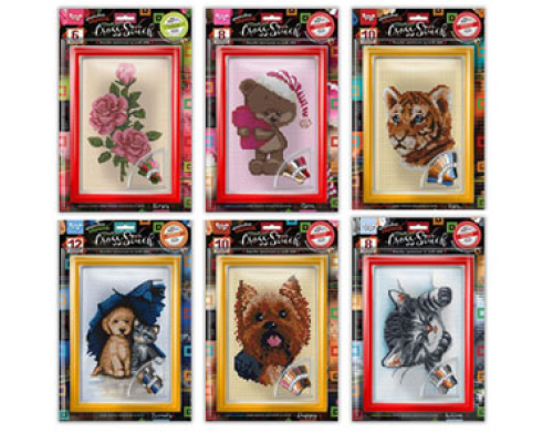 Комплект креативного творчества CROSS STITCH на подрамнике(10) 6260