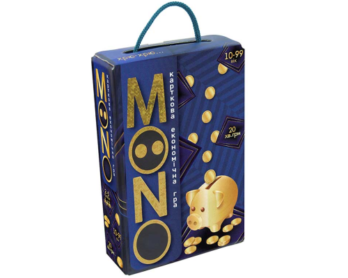 Настільна гра 30810 (укр) "Mono" велика, в кор-ці 18,7-12-4,5см