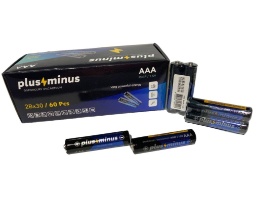 Батарейка R03 AAA Plus-minus 1шт